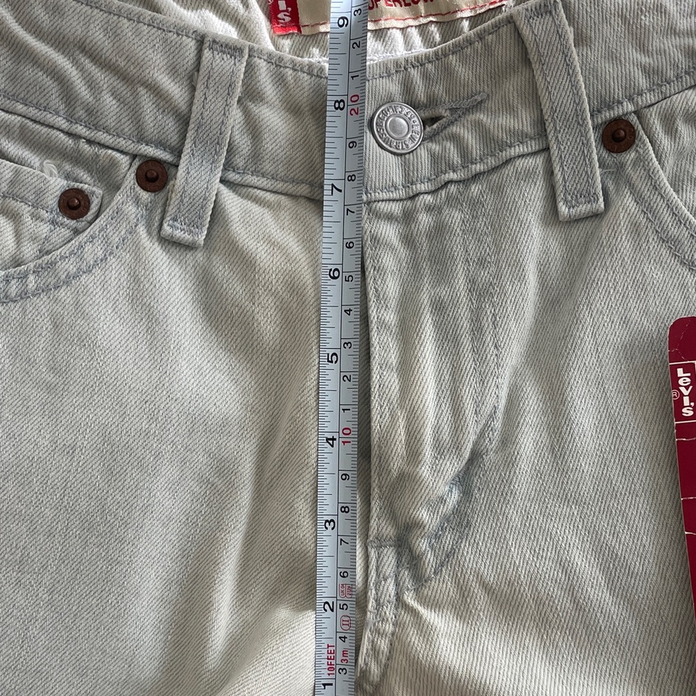 NWT! Levi's 518 Superlow Stone Gray Bootcut Jeans - Picture 6 of 11